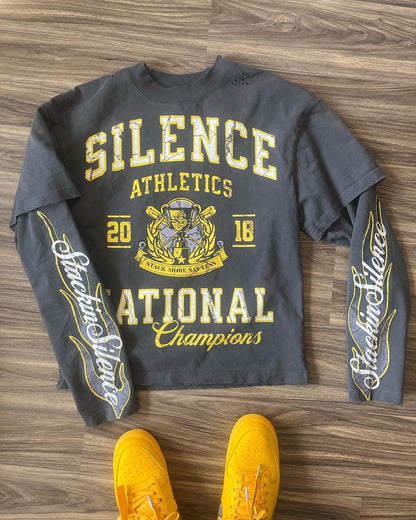 Silence Athletics Double Layer Tee - Yellow