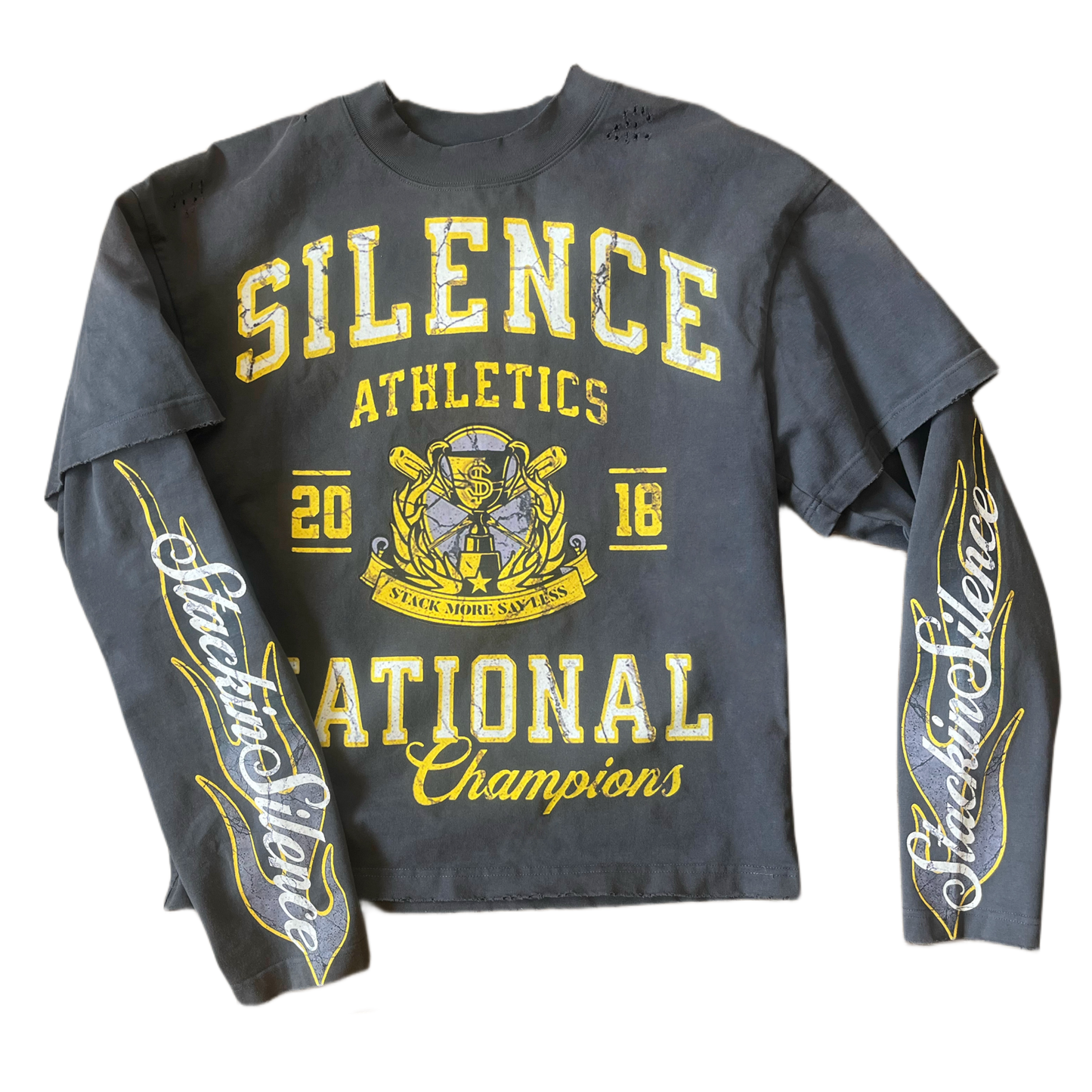 Silence Athletics Double Layer Tee - Yellow