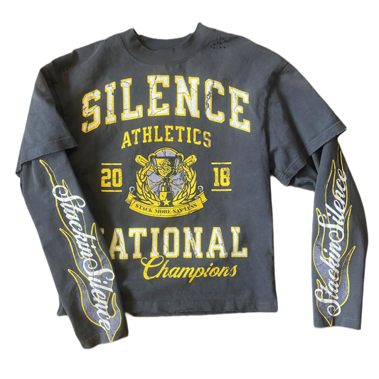 Silence Athletics Double Layer Tee - Yellow